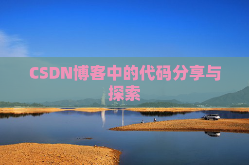 CSDN博客中的代码分享与探索